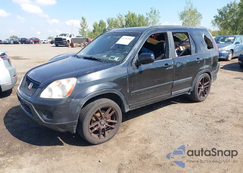 2005 Honda Cr-V Lx из США, поврежденный, VIN SHSRD78535U340524